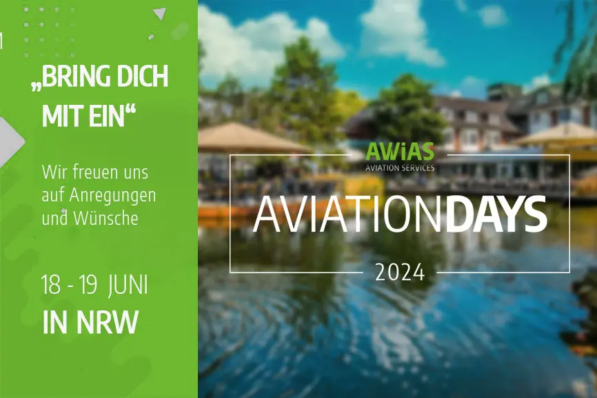 Aviation Days 2024 - wir freuen uns auf Ihre Anregungen & Wünsche