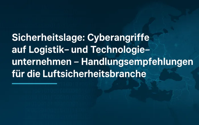 Cyberangriffe auf Logistik und Infrastruktur: Neuer Sicherheitshinweis von BND, BSI und BfV