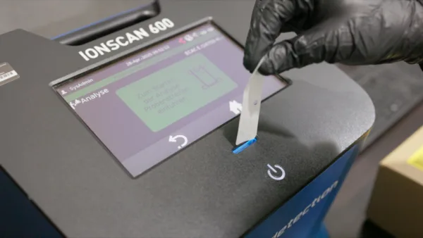 ETD Gerät Ionscan 600