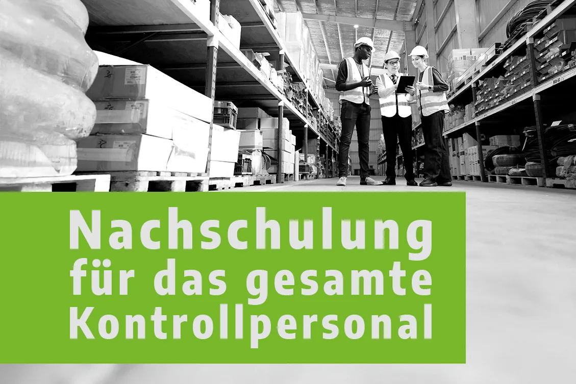 Nach- Zusatzschulung Kontrollpersonal bis Ende 2025