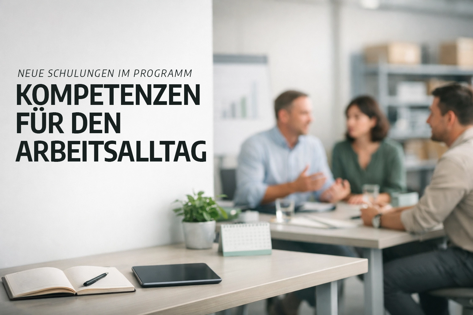 Neue Schulungen im Programm